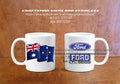 Custom white ceramic Coffee Mug FORD Trucks LTL9000