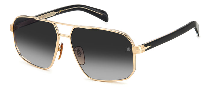 David Beckham DB7102/S Gold Black/Dark Grey Gradient #colour_gold-black-dark-grey-gradient