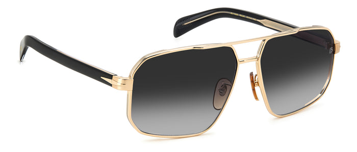 David Beckham DB7102/S Gold Black/Dark Grey Gradient #colour_gold-black-dark-grey-gradient