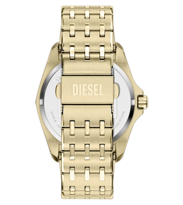 Diesel Quartz Gold Dial Analog Stainless Steel Men's Watch, DZ2239