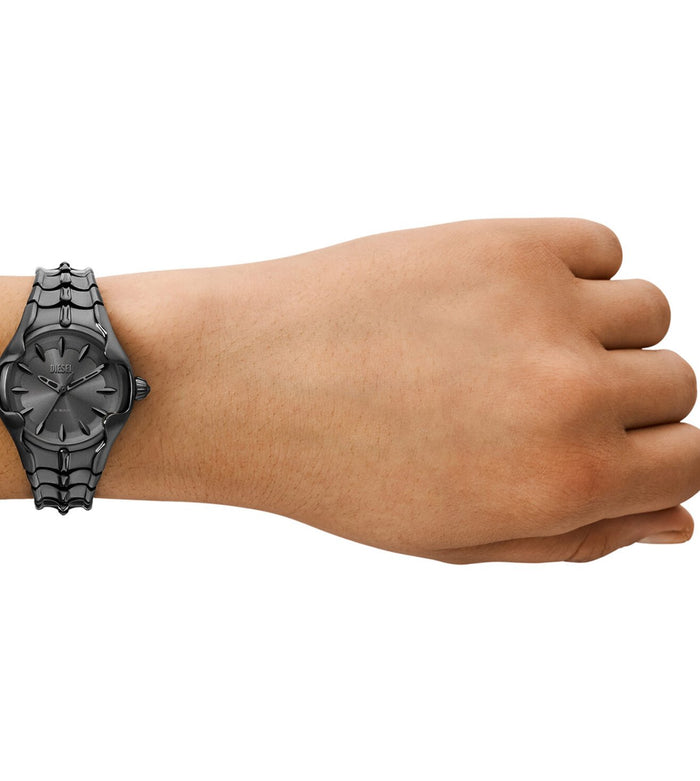 Diesel Quartz Grey Dial Analog Stainless Steel Women's Watch, DZ5603