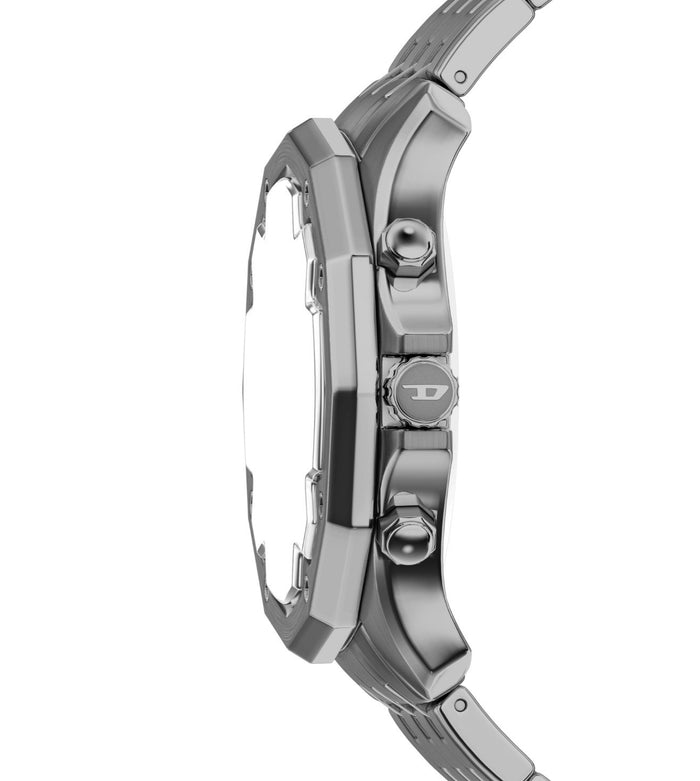 Diesel Quartz Grey Dial Chronograph Stainless Steel Men's Watch, DZ4708