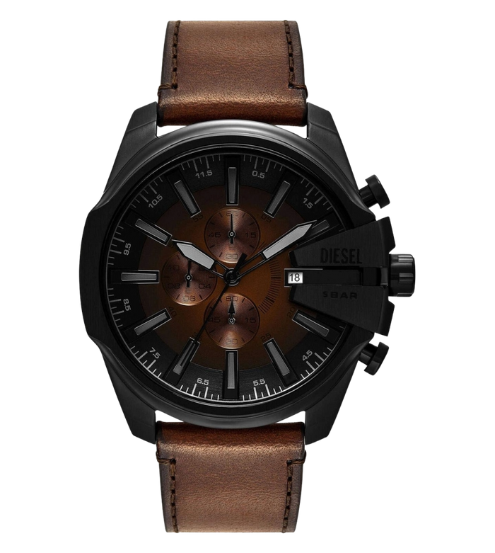 Diesel Quartz Multicolour Dial Chronograph Leather Men's Watch, DZ4692