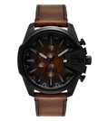 Diesel Quartz Multicolour Dial Chronograph Leather Men's Watch, DZ4692
