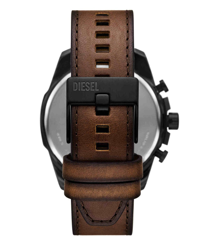Diesel Quartz Multicolour Dial Chronograph Leather Men's Watch, DZ4692
