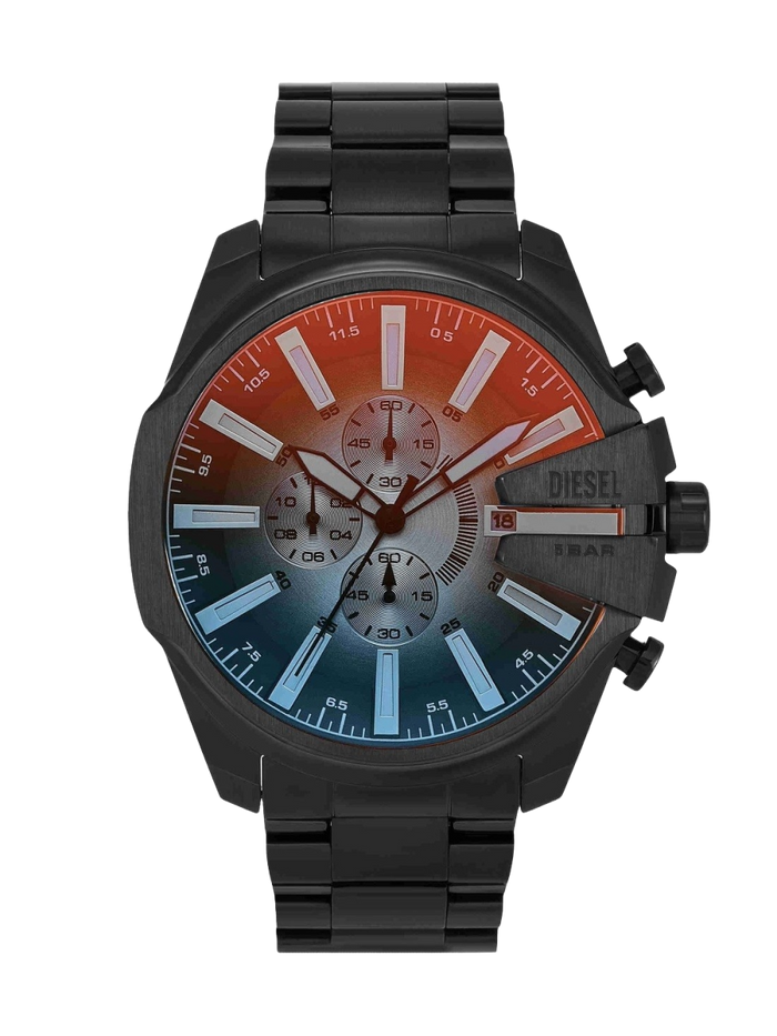 Diesel Quartz Multicolour Dial Chronograph Stainless Steel Men's Watch, DZ4689
