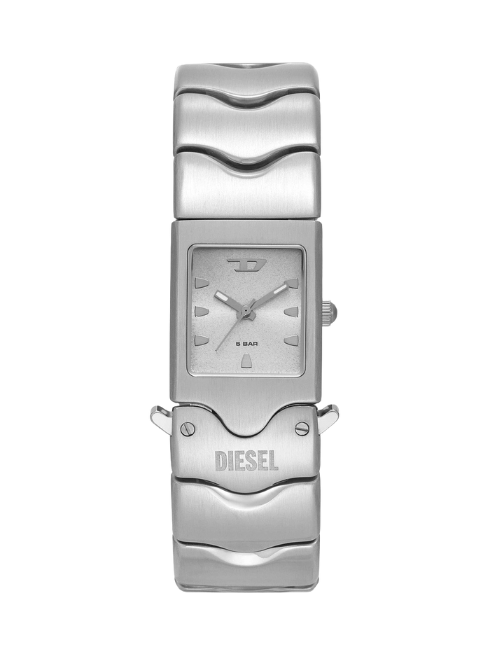 Diesel Quartz Silver Dial Analog Stainless Steel Men's Watch, DZ2222