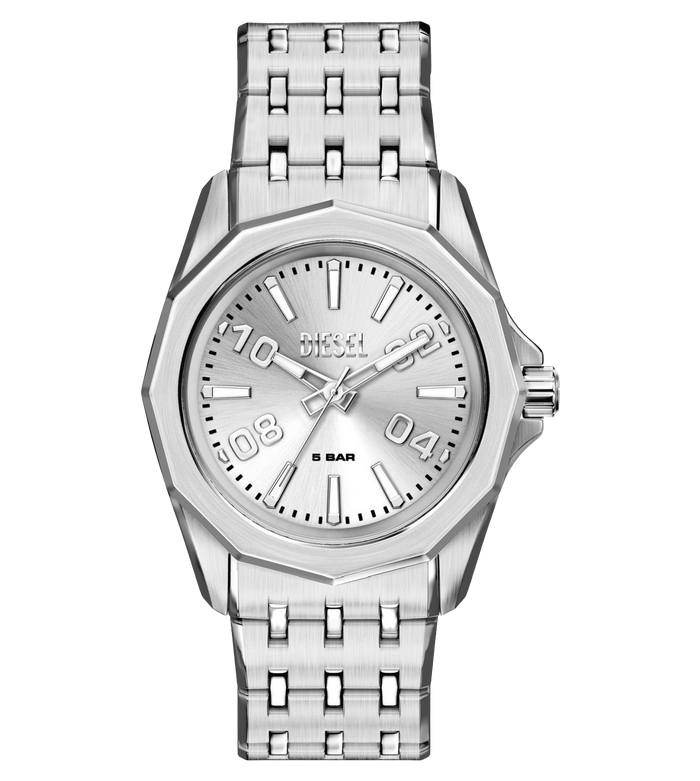 Diesel Quartz Silver Dial Analog Stainless Steel Men's Watch, DZ2236