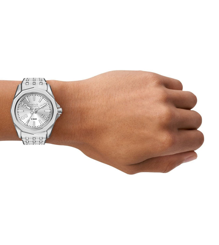 Diesel Quartz Silver Dial Analog Stainless Steel Men's Watch, DZ2236
