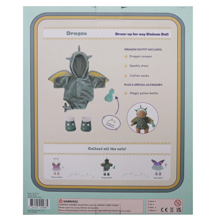 Dinkum Dolls Dragon Outfit