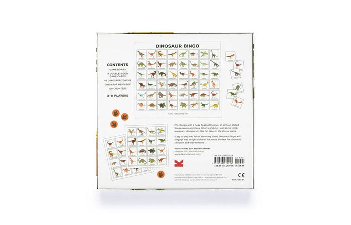 Dinosaur Bingo Game