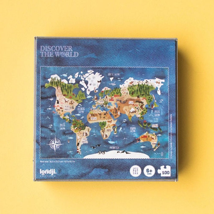Discover The World Pocket Puzzle