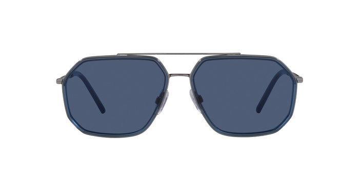 Dolce&Gabbana DG2285 Gunmetal-Blue/Dark Blue #colour_gunmetal-blue-dark-blue
