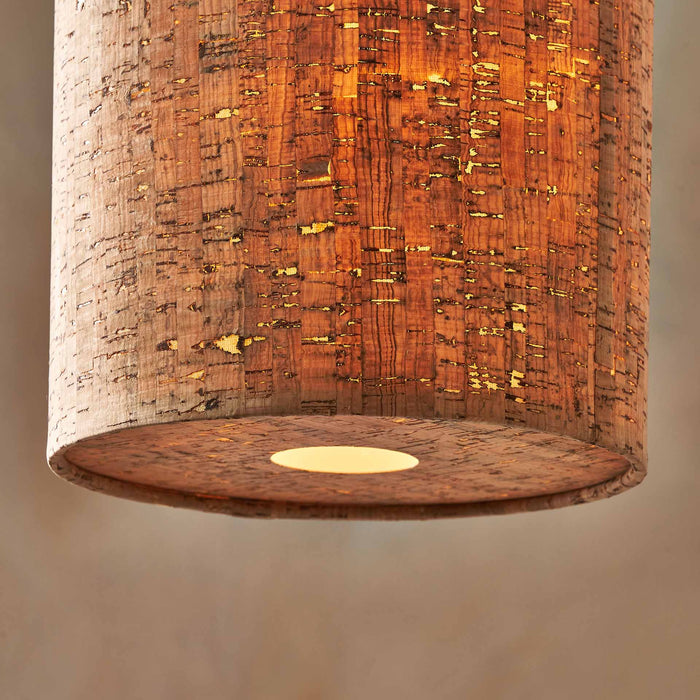 Edgar Natural Cork Tall Pendant