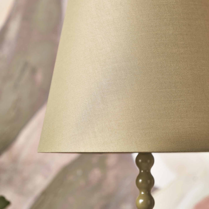 Elise Olive Metal Bobble Floor Lamp