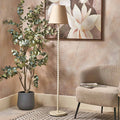 Elise Putty Metal Bobble Floor Lamp
