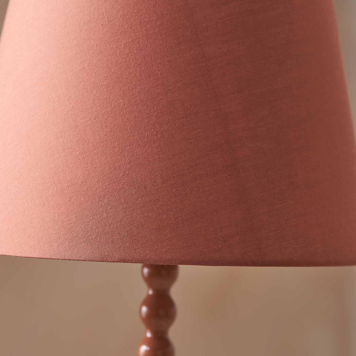 Elise Terracotta Metal Bobble Floor Lamp