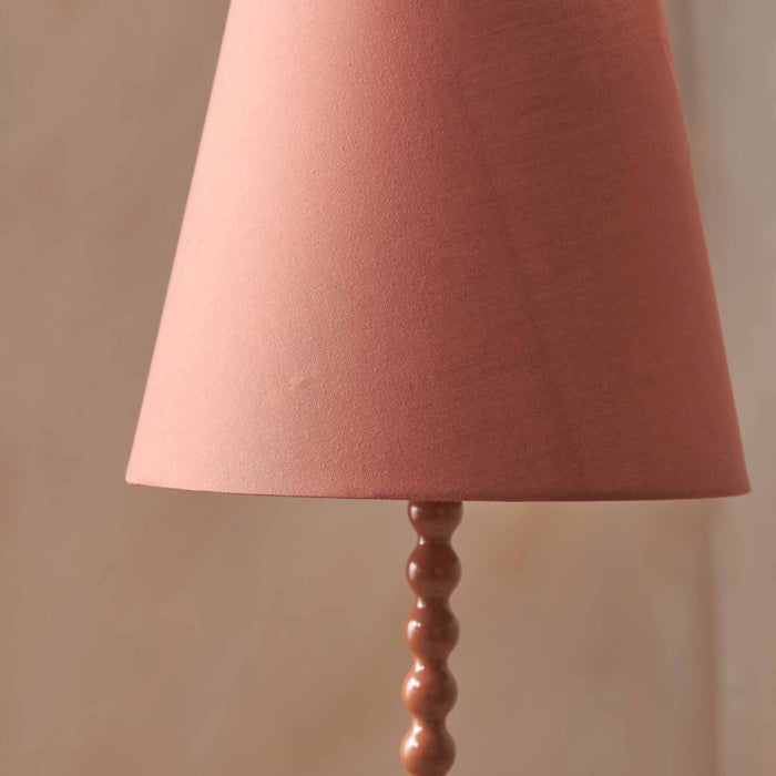 Elise Terracotta Metal Bobble Floor Lamp