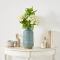 Evelina Dot Design Blue Glaze Vase