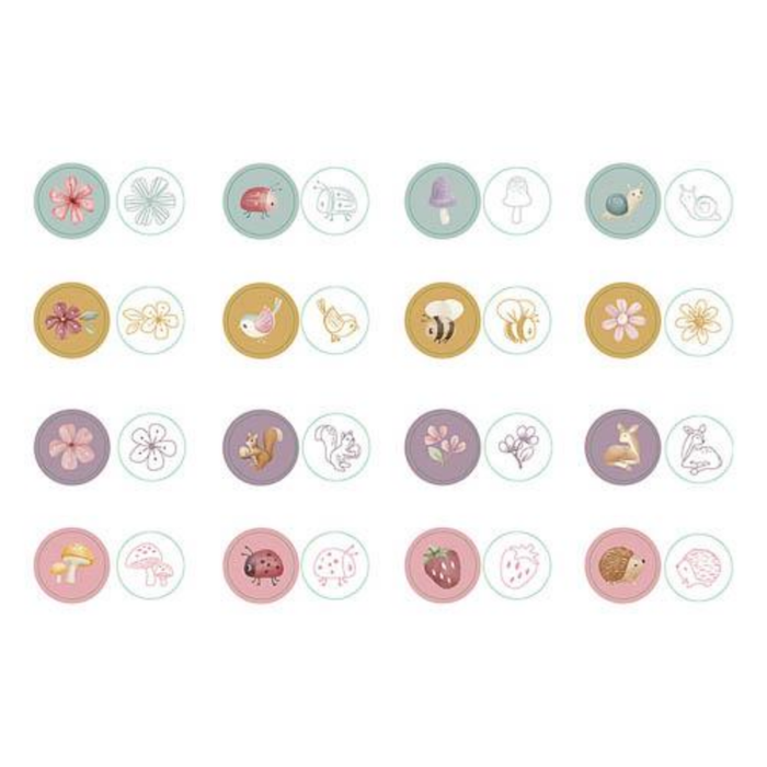 Fairy Garden Self-inking Stamps