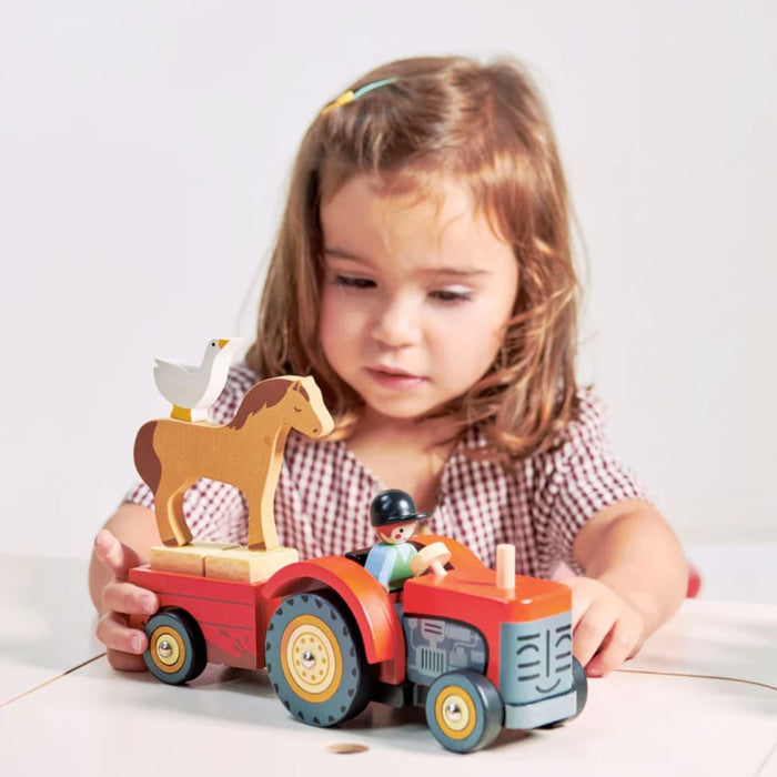 Farm Yard Wooden Tractor
