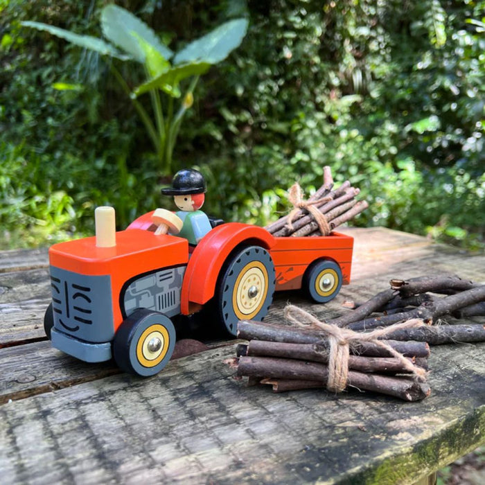 Farm Yard Wooden Tractor