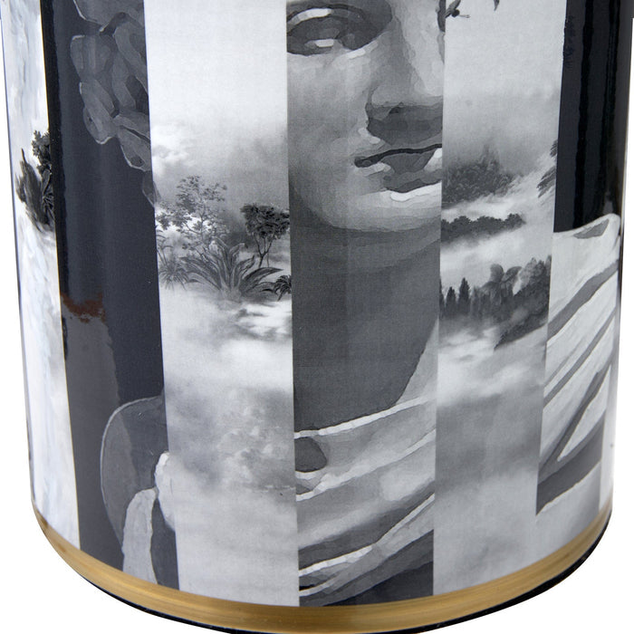 Ruma Black and White Photographic Design Table Lamp | Lighting | Rūma