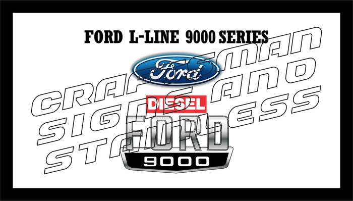 Ford Louisville L Line 9000 DIESEL Bar Mat