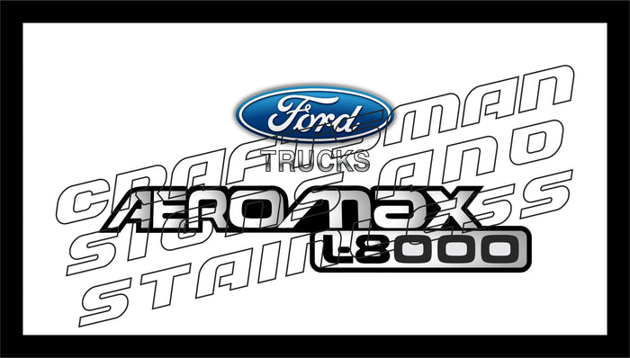 Ford Louisville/AEROMAX L8000 Badge Bar Mat