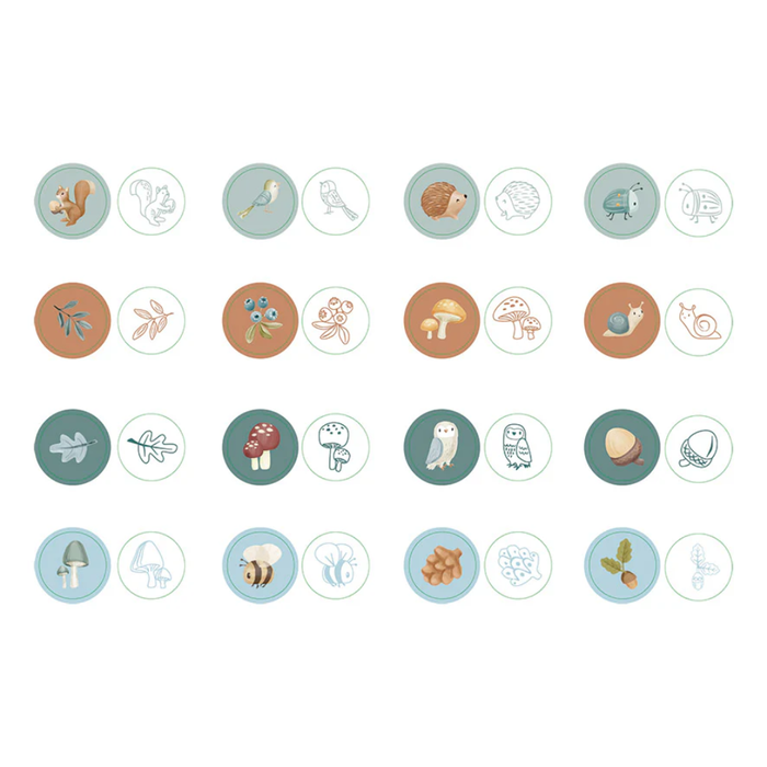 Forest Friends Self-inking Stamps