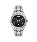 Fossil Campbell Three-Hand Day-Date Stainless Steel Men's Watch, FS6139