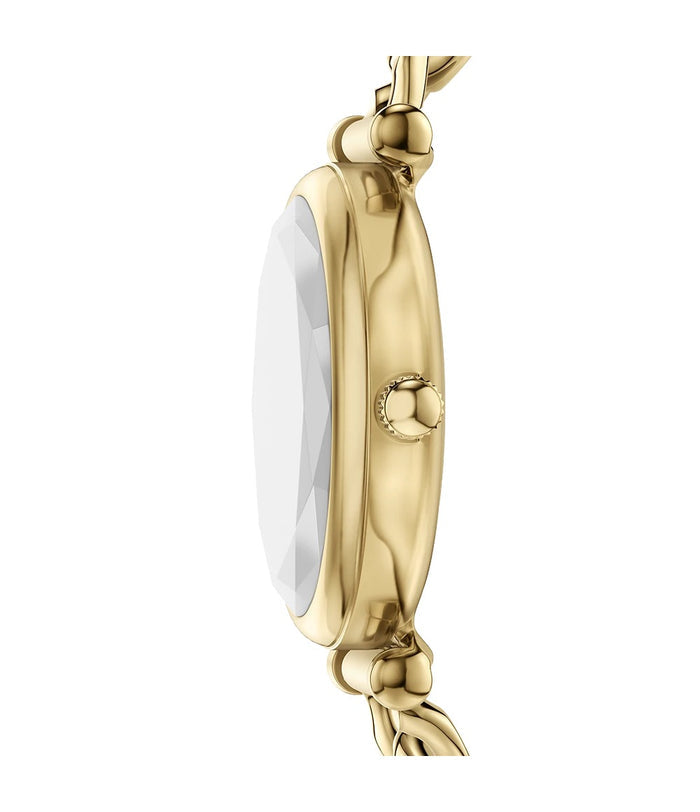 Fossil Carlie Mini Three-Hand Gold-Tone Stainless Steel Women's Watch, ES5440