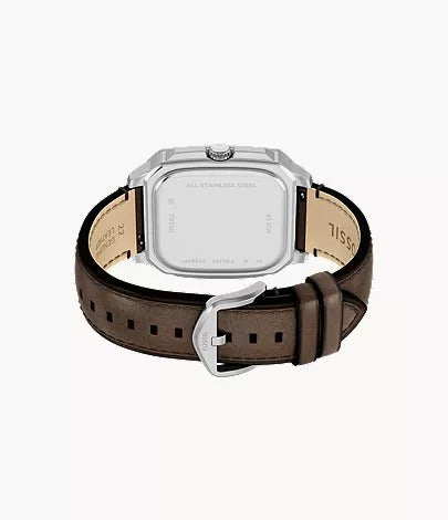 Fossil Crosby Three-Hand Brown Leather Women's Watch, FS6150