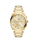 Fossil Everett Chronograph Gold-Tone Stainless Steel Men's Watch, FS6119