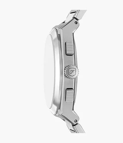Fossil Everett Chronograph Stainless Steel Men's Watch, FS6104