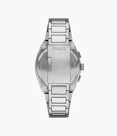 Fossil Everett Chronograph Stainless Steel Men's Watch, FS6105