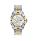 Fossil Garrett Multifunction Two-Tone Stainless Steel Men's Watch, FS6148