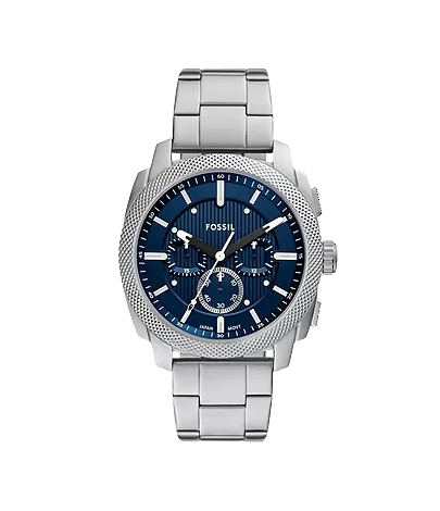 Fossil Machine Chronograph Stainless Steel Men's Watch, FS6096