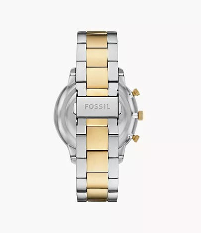 Fossil Neutra Chronograph Two-Tone Stainless Steel Men's Watch, FS6112