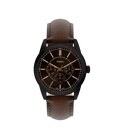 Fossil Pearson Multifunction Brown Leather Women's Watch, FS6138