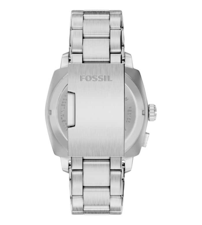 Fossil Quartz Black Dial Analog-Digital Stainless Steel Men's Watch, FS6155