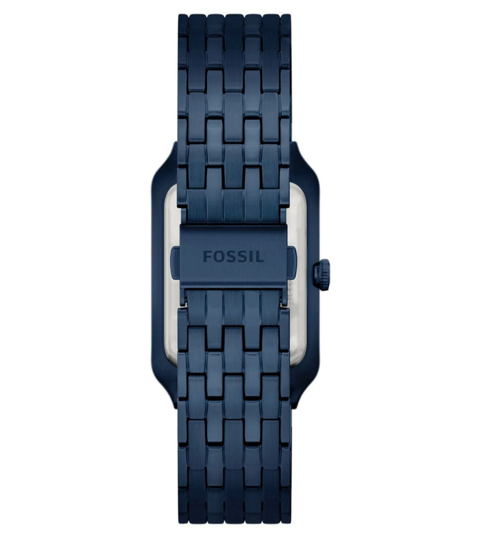 Fossil Quartz Blue Dial Analog Stainless Steel Women's Watch, ES5479