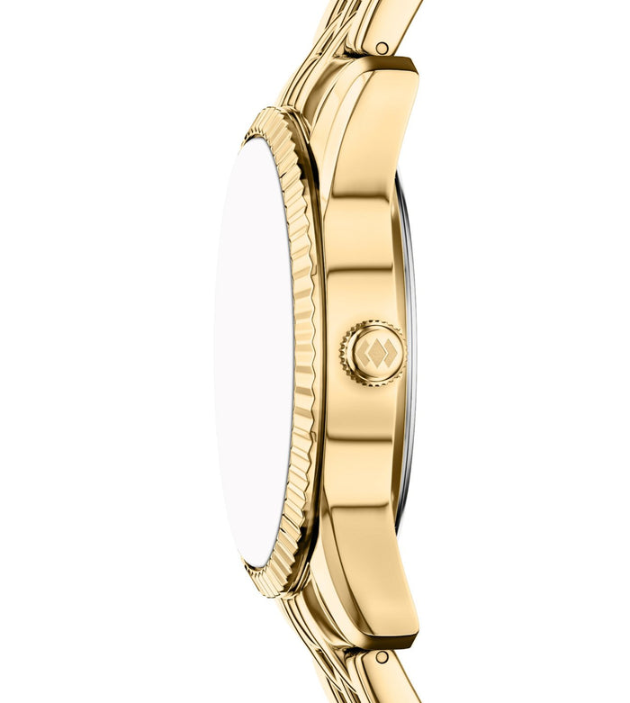 Fossil Quartz Green Dial Analog Stainless Steel Women's Watch, ES5460
