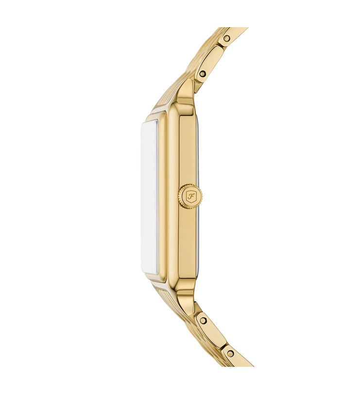 Fossil Quartz Mother Of Pearl Dial Analog Stainless Steel Women's Watch, ES5398