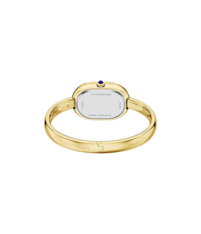 Fossil Quartz Mother of Pearl Dial Analog Stainless Steel Women's Watch, ES5444