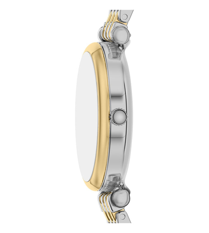 Fossil Quartz Silver Dial Analog Stainless Steel Women's Watch, ES5450SET