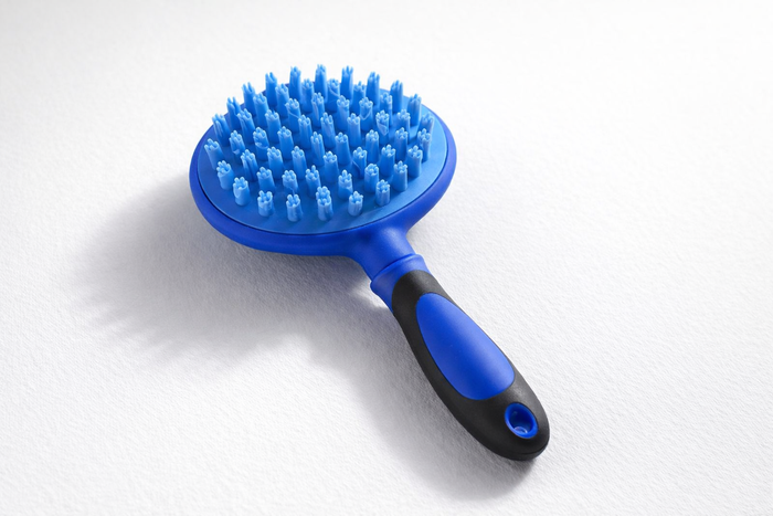 FurEase Pet Bath Massage Brush — angle shot