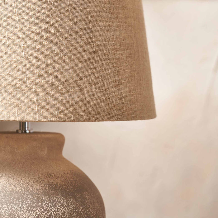 Gila Ombre Sand Textured Ceramic Tall Table Lamp
