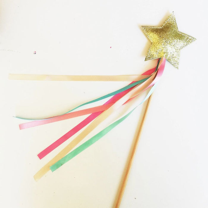 Gold Glitter Magic Wand