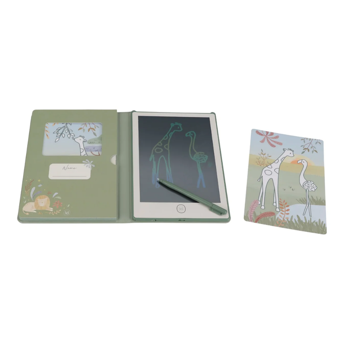 Green Drawing Tablet - Safari Friends